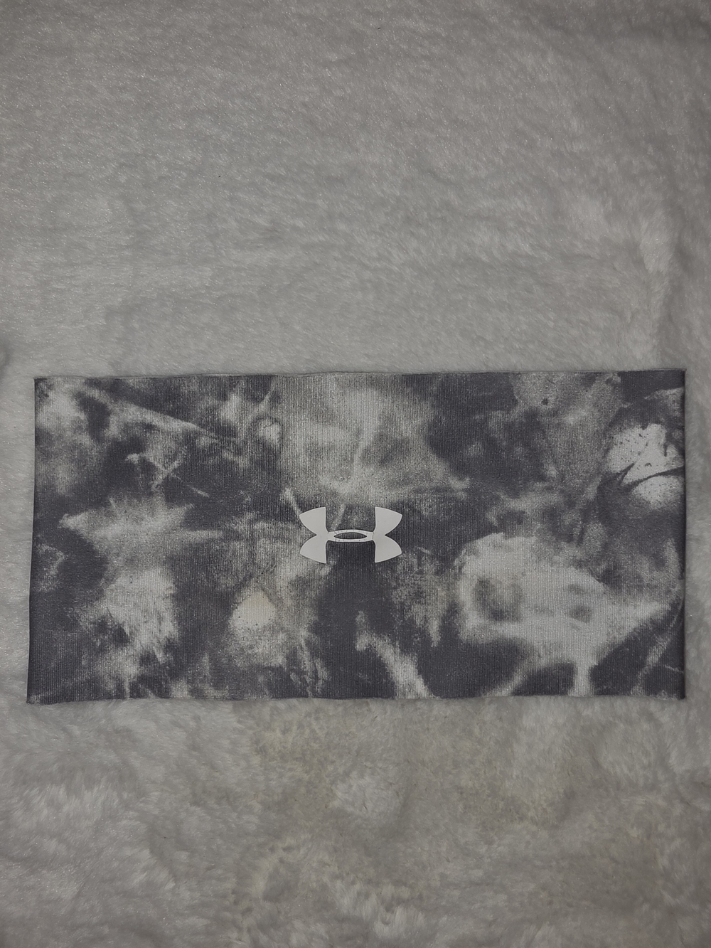 Under Armour Gray White Marbled Women's Headband